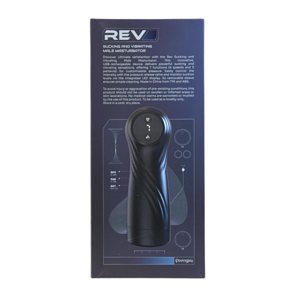 Rev Sucking and Vibrating Male Masturbator Rev Sucking and Vibrating Male Masturbator - Image 10