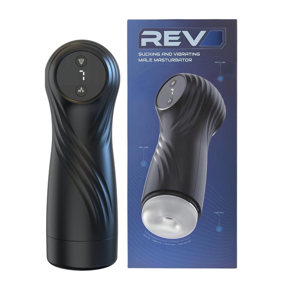 Rev Sucking and Vibrating Male Masturbator Rev Sucking and Vibrating Male Masturbator - Image 12