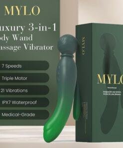 MYLO 3-in-1 Body Wand Massager Earth