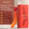 MYLO 3-in-1 Body Wand Massager Fire