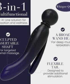 n13053 mylo 3 in 1 body wand massager spirit 2