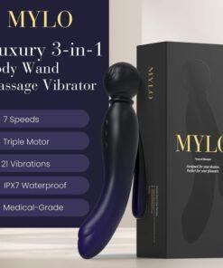 MYLO 3-in-1 Body Wand Massager Spirit