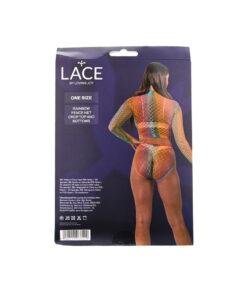 Lace by LJ Rainbow Fence Net Crop Top and Bottoms n12936 lace by lj rainbow fence net crop top and bottoms pkg bk