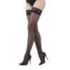 Lace by LJ Stay Up Thigh High Stockings with Lace Top ns8096 lace by lj stay up thigh high stockings with lace top black 1