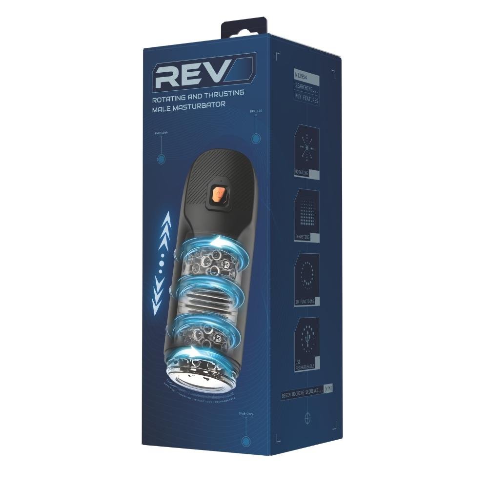 Rev Rotating and Thrusting Male Masturbator Rev Rotating and Thrusting Male Masturbator - Image 6