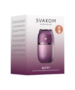 Svakom Klitty Dual Action Licking and Suction Stimulator n13021 svakom klitty 13