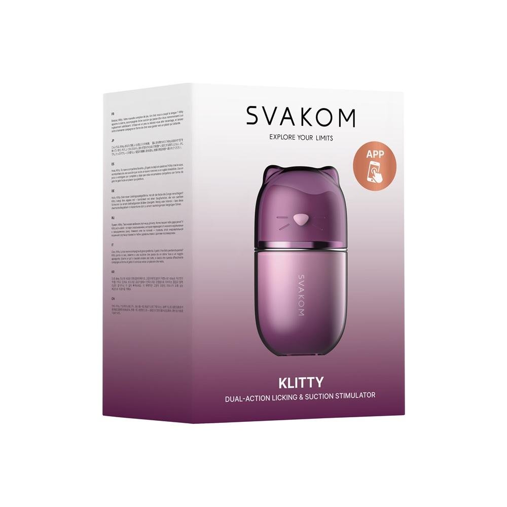Svakom Klitty Dual Action Licking and Suction Stimulator Svakom Klitty Dual Action Licking and Suction Stimulator - Image 13