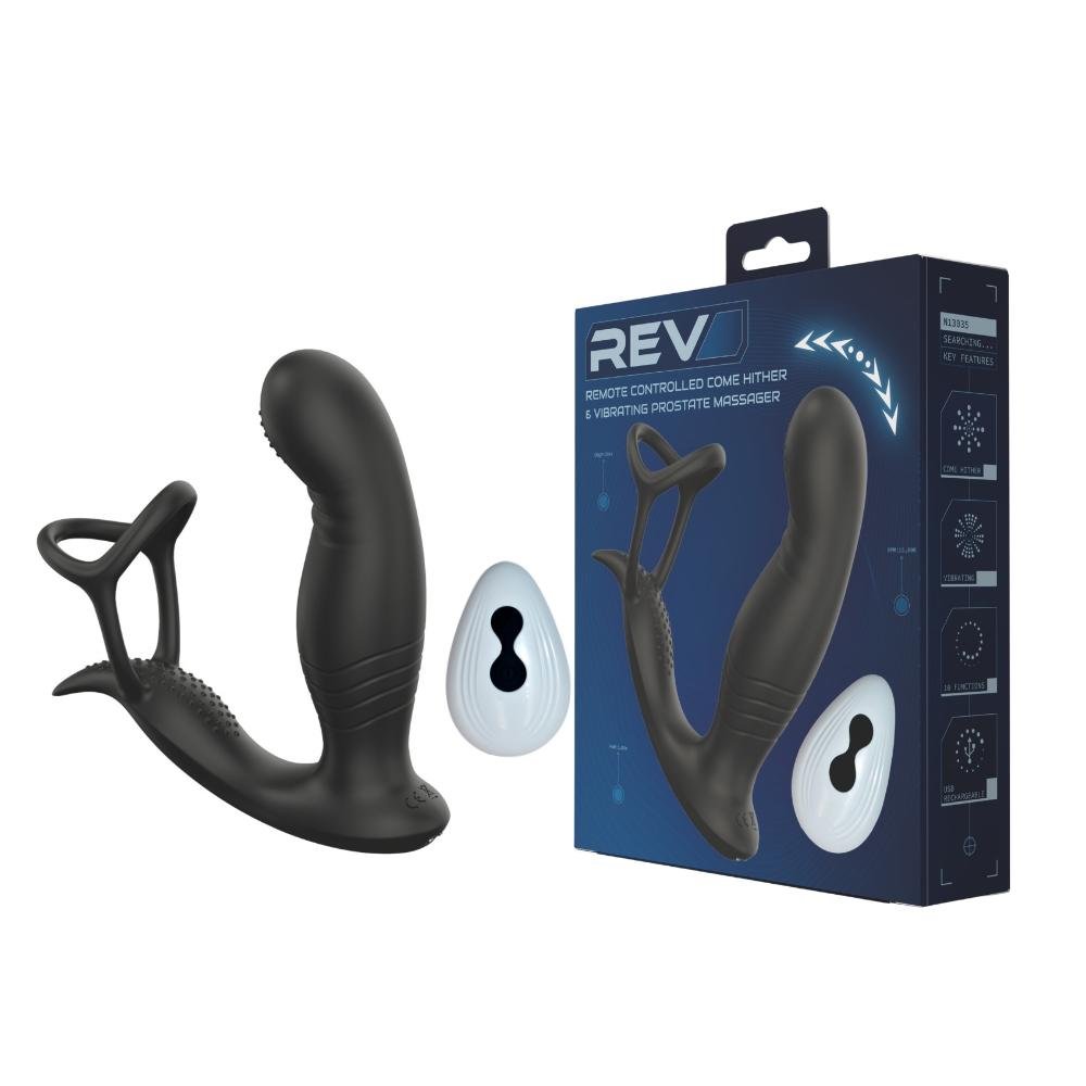 Rev Remote Controlled Come Hither & Vibrating Prostate Massager Rev Remote Controlled Come Hither & Vibrating Prostate Massager - Image 8