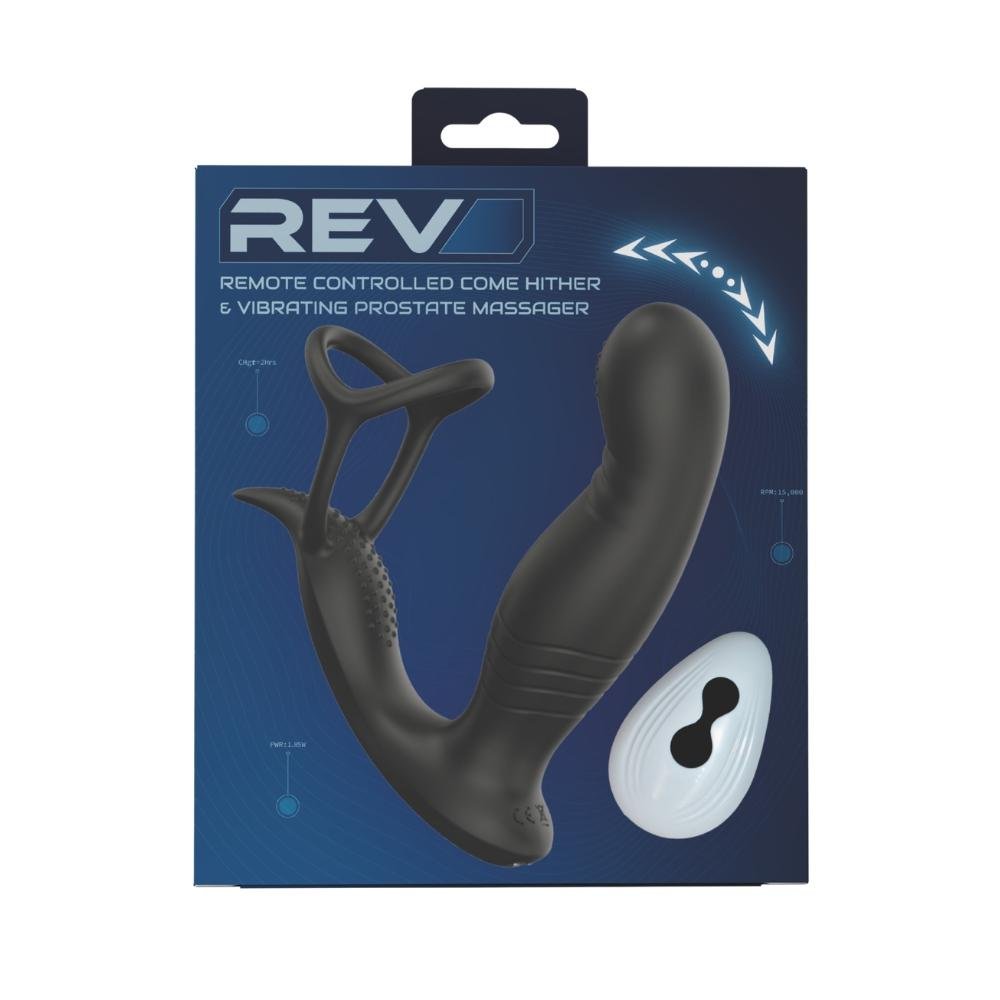 Rev Remote Controlled Come Hither & Vibrating Prostate Massager Rev Remote Controlled Come Hither & Vibrating Prostate Massager - Image 9