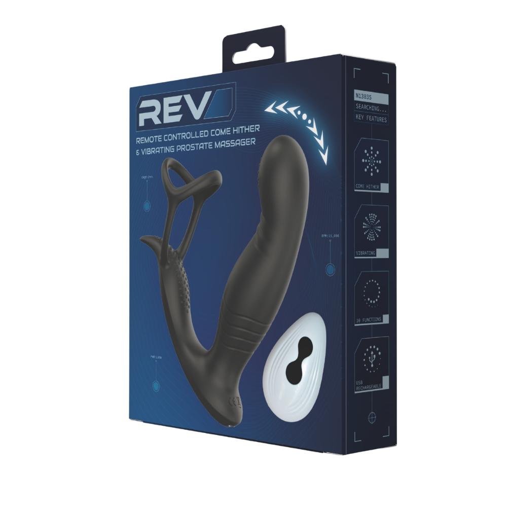 Rev Remote Controlled Come Hither & Vibrating Prostate Massager Rev Remote Controlled Come Hither & Vibrating Prostate Massager - Image 10