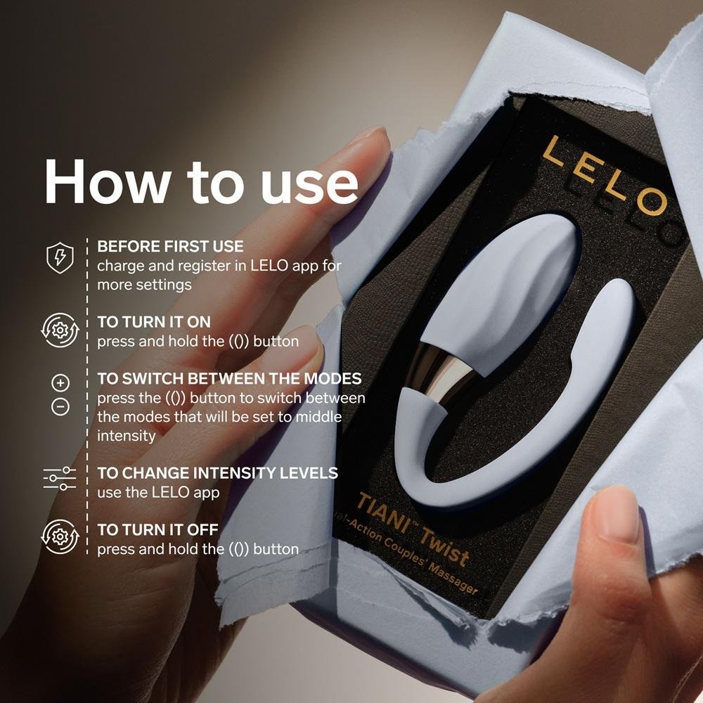 LELO Tiani Twist Couples Massager Lavender LELO Tiani Twist Couples Massager Lavender - Image 11