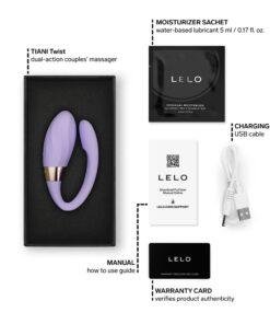 LELO Tiani Twist Couples Massager Lavender LELO Tiani Twist Couples Massager Lavender - Image 7