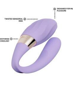 LELO Tiani Twist Couples Massager Lavender LELO Tiani Twist Couples Massager Lavender - Image 8