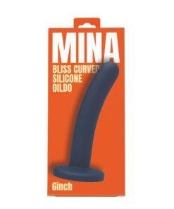 Mina Bliss Curved Silicone Dildo 6 Inch - Image 4