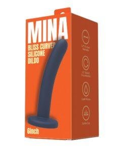 Mina Bliss Curved Silicone Dildo 6 Inch - Image 5