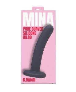 Mina Pure Curved Silicone Dildo 6.5 Inch - Image 4