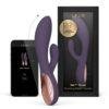 LELO Ina Thrust Thrusting Rabbit Vibrator Purple Twilight