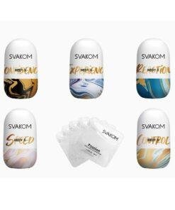 Svakom Hedy X-Experience Reuseable Egg Style Male Masturbator - Image 5