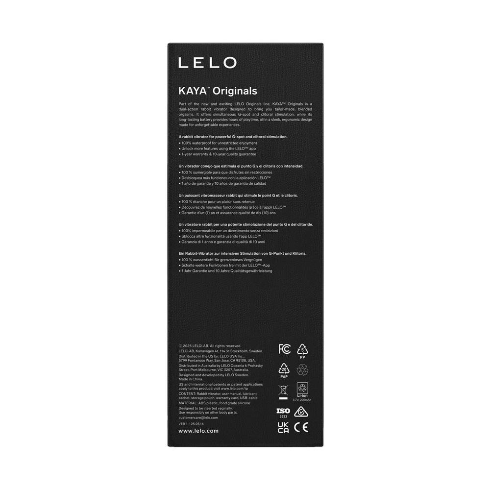 Lelo Originals KAYA Rabbit Vibrator Lelo Originals KAYA Rabbit Vibrator - Image 6