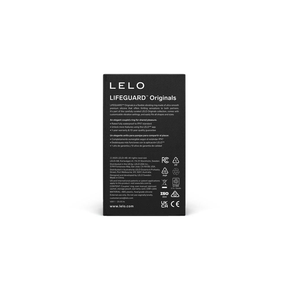 Lelo Originals LIFEGUARD Vibrating Cock Ring Lelo Originals LIFEGUARD Vibrating Cock Ring - Image 6