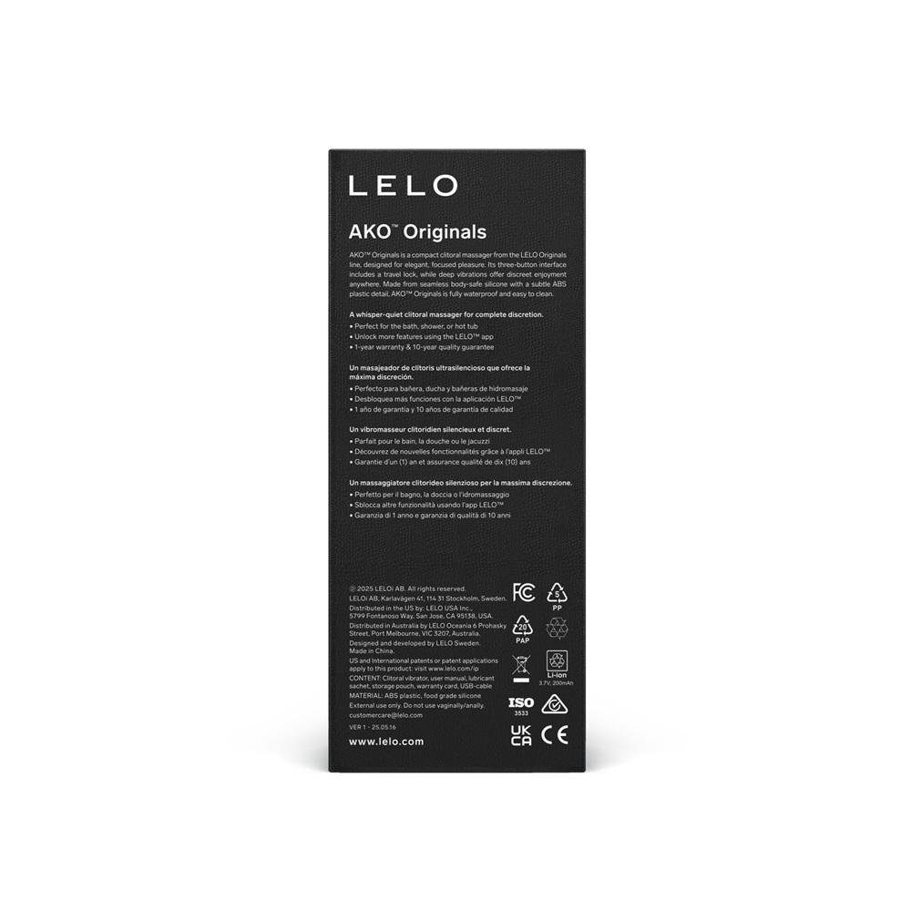 Lelo Originals AKO Clitoral Massager Lelo Originals AKO Clitoral Massager - Image 6