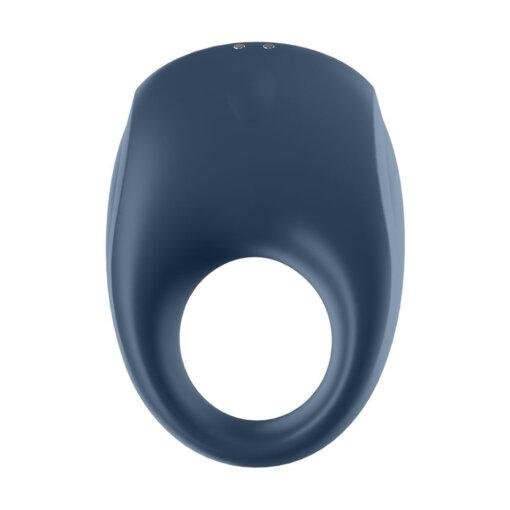 Satisfyer App Enabled Strong One Cock Ring - Blue - Image 3
