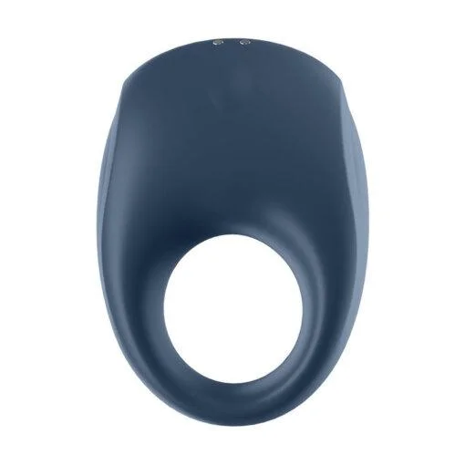 Satisfyer App Enabled Strong One Cock Ring - Blue - Image 3