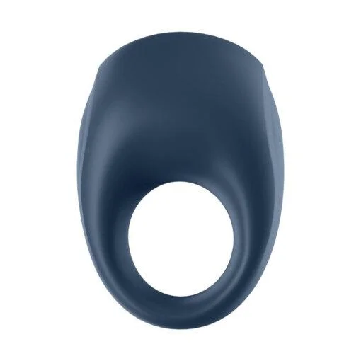 Satisfyer App Enabled Strong One Cock Ring - Blue - Image 4
