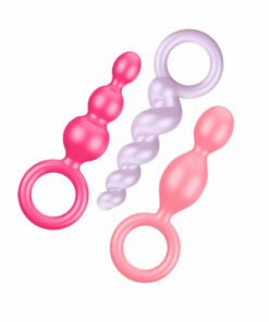 Satisfyer Booty Call Set Of 3 Multicolour Anal Plugs