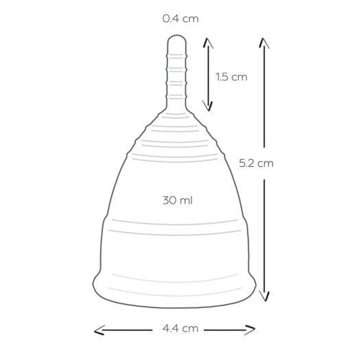 Mae B Intimate Health 2 Large Menstrual Cups - Image 4