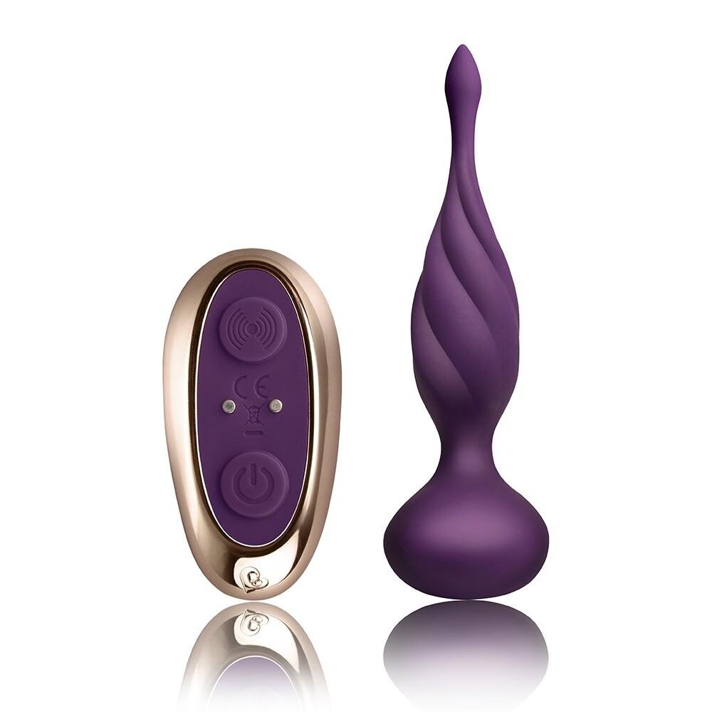 Rocks Off Petite Sensations Discover Butt Plug - Purple 10psdcvplx1.jpg