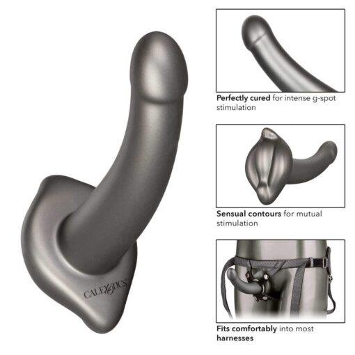 The Royal UltraSoft Set Crotchless Strap On With G-Probe - Image 4