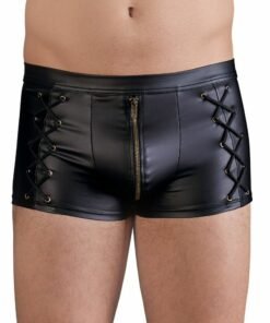 NEK Matt Black Tight Fitting Pants
