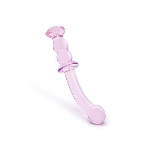 Glaze Glass Rosebud G-Spot Dildo - Image 2