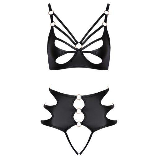 Crotchless Bondage Bra Set - Image 4