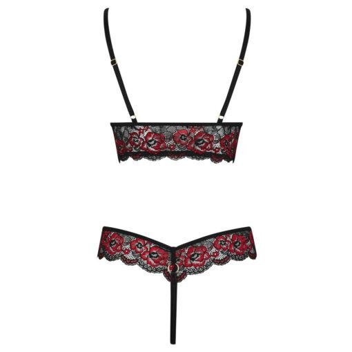 Cottelli Crotchless Body With Lace - Image 2