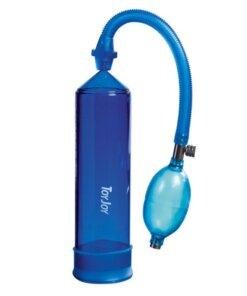 Toy Joy Rock Hard Stimulation Blue Power Penis Pump