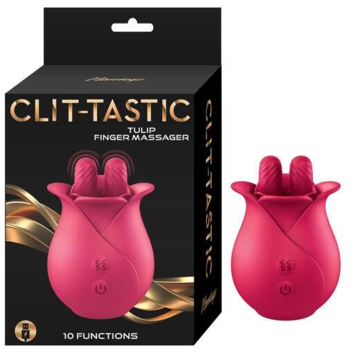 Clit-Tastic Tulip Finger Massager - Rechargeable - Image 4