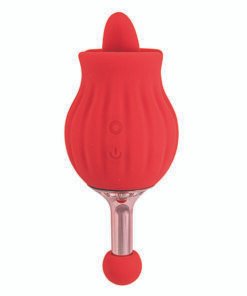 Clit-Tastic Rose Bud Dual Massager - Rechargeable