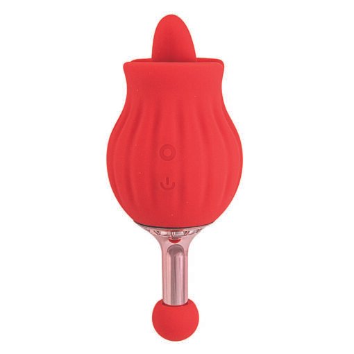 Clit-Tastic Rose Bud Dual Massager - Rechargeable