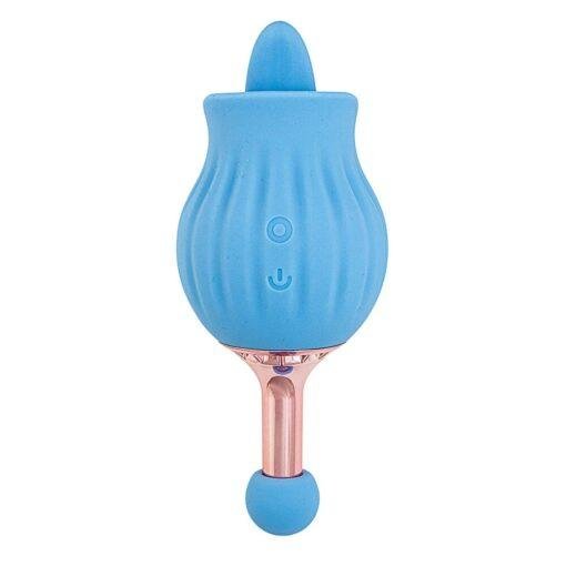 Clit-Tastic Rose Bud Dual Massager - Rechargeable