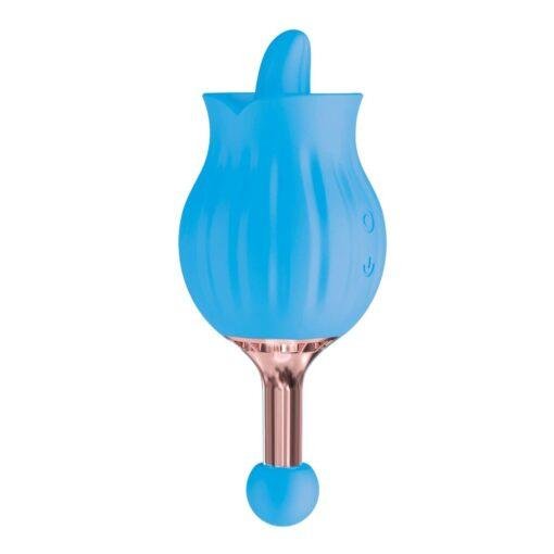 Clit-Tastic Rose Bud Dual Massager - Rechargeable - Image 2