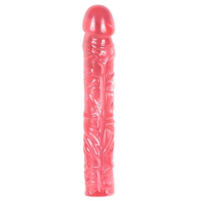 Classic 10 Inch - Pink Jelly Dildo