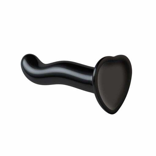 Strap On Me Prostate and G Spot Curved Dildo Large - Black - Image 2