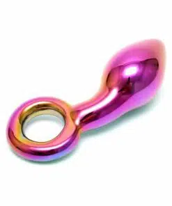 Sensual Multi Coloured Glass Kaleigh Dildo