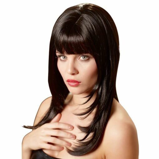 Long Black Wig - Image 2