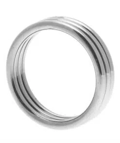 Echo Stainless Steel Triple Cock Ring ML