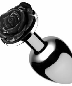 Booty Sparks Black Rose Anal Plug Large