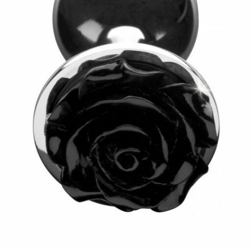 Booty Sparks Black Rose Anal Plug Large - Image 3