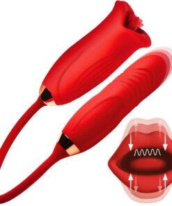 Play Hard Magic Kiss Clitoral Stim and Thursting Vibe